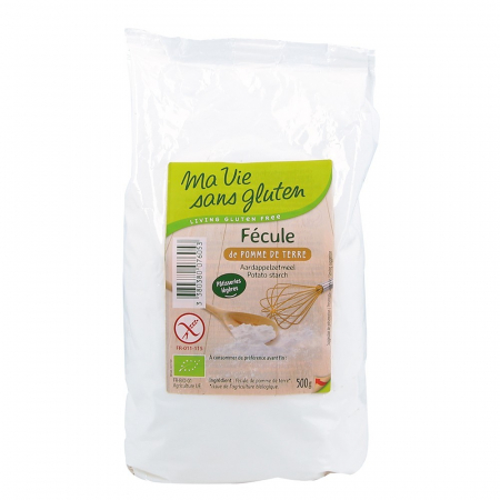 Produse - Amidon (faina) de Cartofi Bio - Fara Gluten 500g Ma Vie Sans Gluten