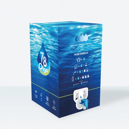 Alimente - Apa de mare hipertonica, 10L, 78 Oligo                                                              