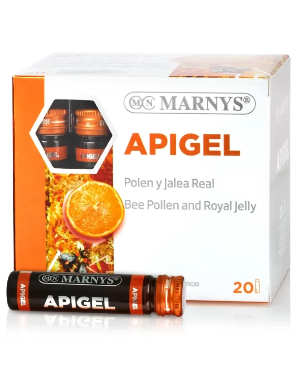 Memorie si concentrare - APIGEL – Lăptișor de Matcă + Polen – Energie, Imunitate și Reducerea Oboselii – 20 Fiole