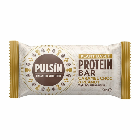 Dulciuri - Baton Proteic cu Caramel, Ciocolata si Arahide 50g