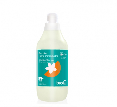 Produse - Biolu detergent ecologic pt. rufe albe si colorate portocale 1L