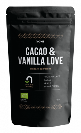 Pudre & Pulberi Eco - Cacao & Vanilla Love - Mix ecologic 125g