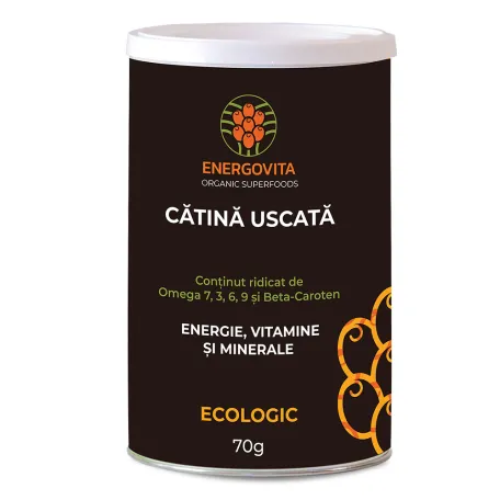 Imunitate - Catina ecologica deshidratata, 70 gr, Energovita