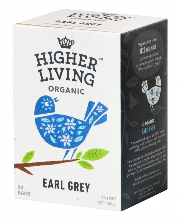 Produse - Ceai EARL GREY eco, 20 plicuri, Higher Living                                                       