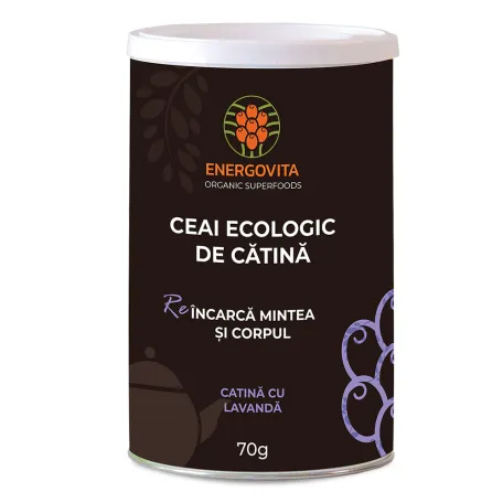 Sanatate si bunastare - Ceai ecologic de catina cu lavanda , Energovita