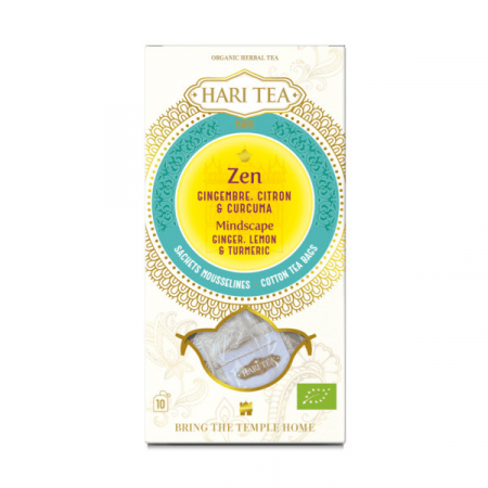 Produse - Ceai premium Hari Tea - Mindscape - ghimbir si lamaie bio 10dz                                      