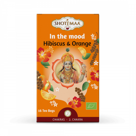 Bauturi - Ceai Shotimaa Chakras - In The Mood - hibiscus si portocale bio 16dz