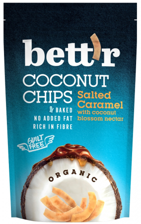 Produse - Chips de cocos si caramel sarat eco 70g BETTR