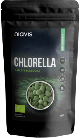 Capsule & Comprimate - Chlorella Tablete Ecologice/BIO 125g