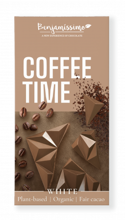 Produse - Ciocolata coffee time, bio, 60g, Benjamissimo                                                       