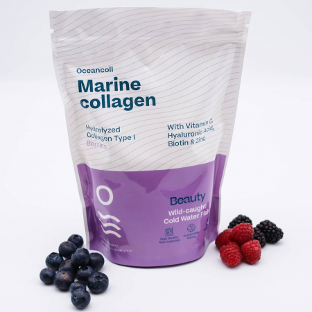 Suplimente nutritive - Colagen Marin Oceancoll Beauty - 348 g