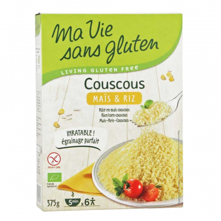 Produse - Cuscus din porumb si orez fara gluten 375g