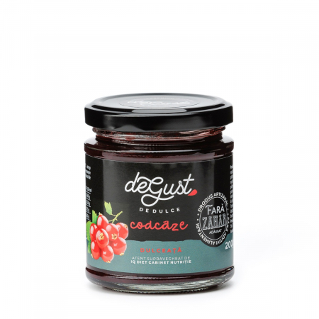 Dulciuri - Dulceata de coacaze fara zahar, 200 gr