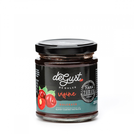 Dulciuri - Dulceata de visine fara zahar, 200 gr