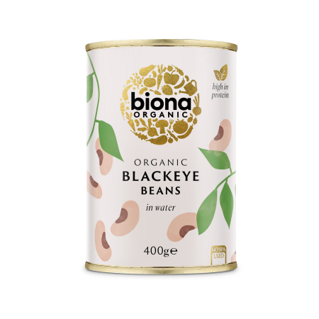 Produse - Fasole alba blackeye bio 400g Biona                                                                 