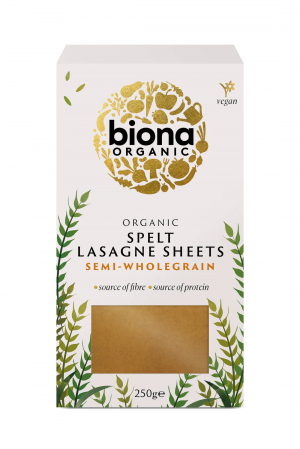 Produse - Foi de lasagna din spelta, bio, 250g, Biona                                                         