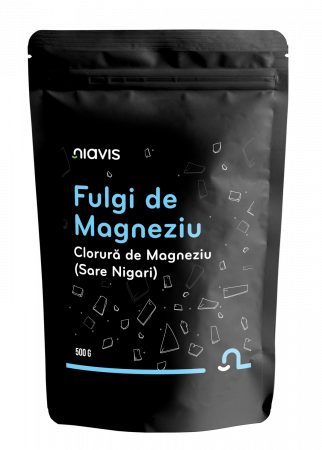 Cosmetice - Fulgi de Magneziu pentru Baie (Sare Nigari) 500g