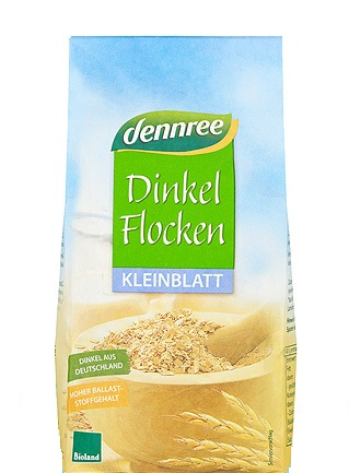 Produse - Fulgi de spelta fini bio 500g Dennree                                                               