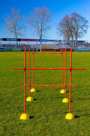 Sport - Gard reglabil antrenament cu baze Powershot SET 3 GARDURI