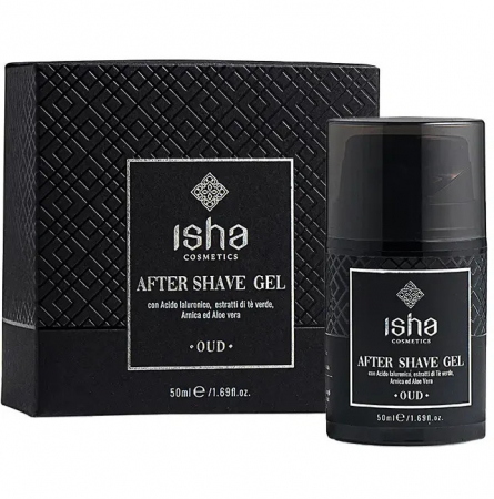 Produse - Gel after shave cu acid hialuronic, 50ml, Isha                                                      