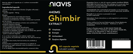 Ghimbir Extract 440mg 60cps [1]