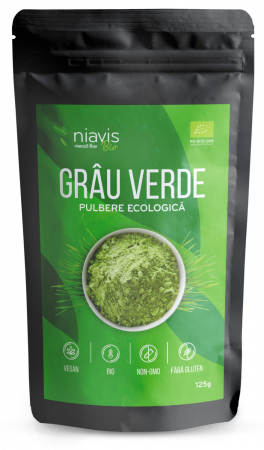 Pudre & Pulberi Eco - Grau Verde Pulbere Ecologica/BIO 125g