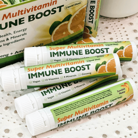 IMMUNE BOOST – Complex Vegan cu 103 Ingrediente Active – Energie, Imunitate și Sistem Nervos – 30 Fiole [1]