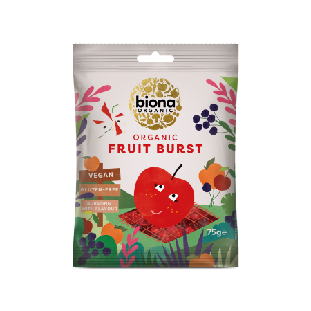 Produse - Jeleuri Fruit Burst bio 75g Biona                                                                   