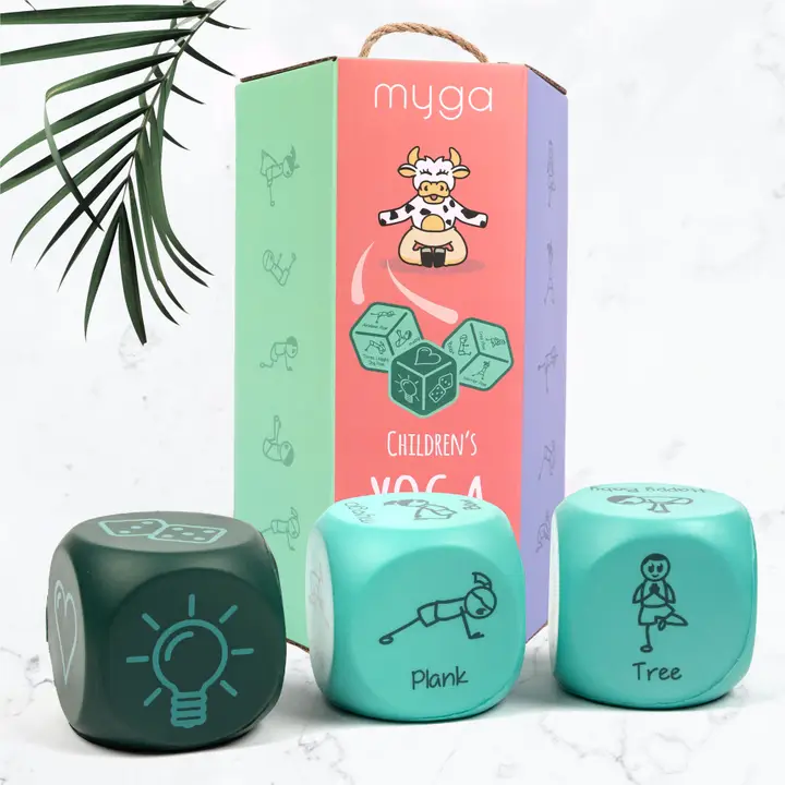Dureri Musculare - Joc Yoga pentru Copii – Kids Yoga Dice