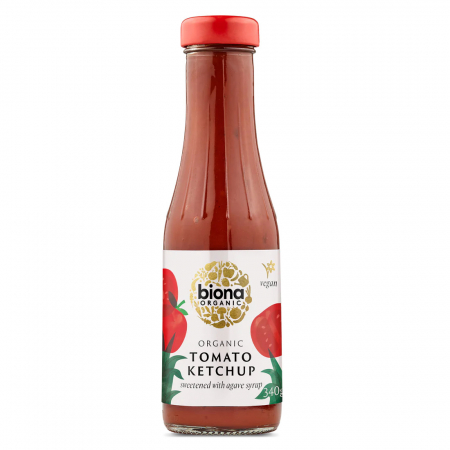Produse - Ketchup cu sirop de agave eco 340g Biona                                                            