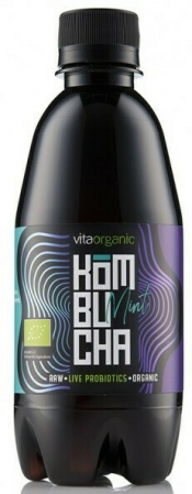 Alimente - Kombucha cu menta bio 330 ml Vita Organic