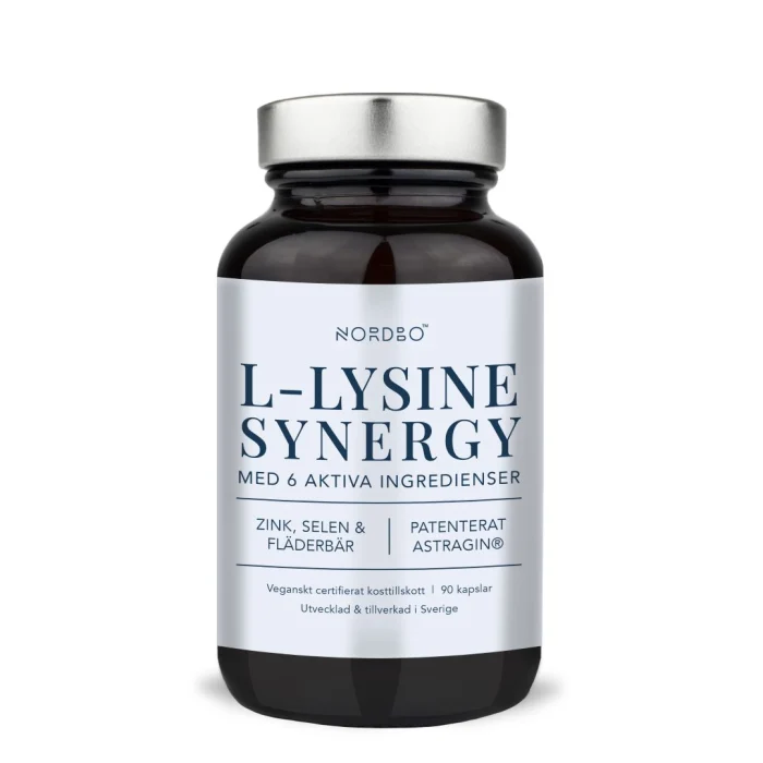 Suplimente alimentare - L-Lysine Synergy, 90 capsule