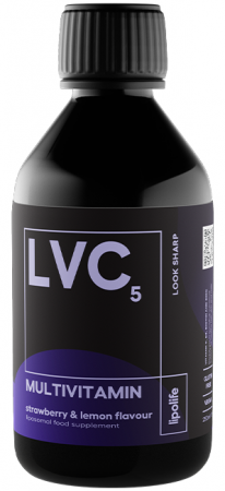 Produse - Lipolife LVC5 Multivitamin - Complex de vitamine lipozomale 240ml                                   
