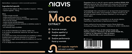 Maca Extract 400mg 60cps [1]