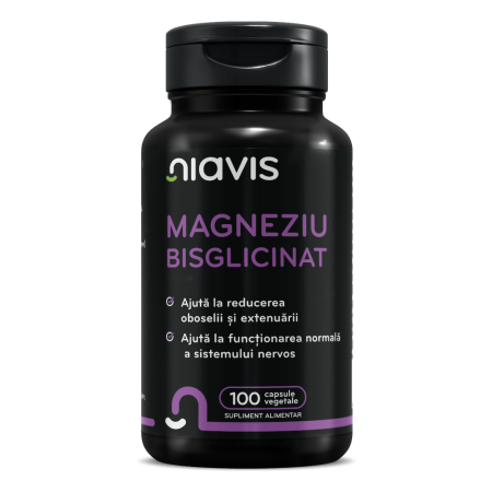 Capsule & Comprimate - Magneziu Bisglicinat 100 cps
