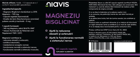 Magneziu Bisglicinat 60cps [1]