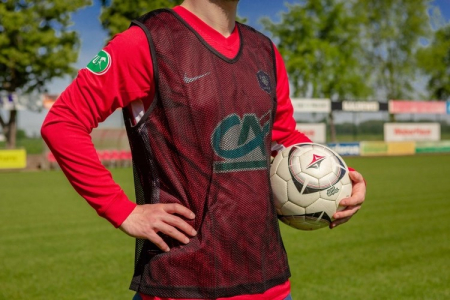 Sport - Maiou-vesta departajare material perforat Powershot Negru XS/S