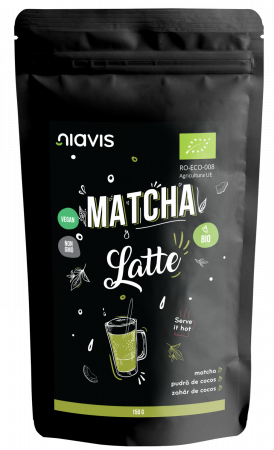 Produse Alimentare - Matcha Latte Pulbere Ecologica/BIO 150g