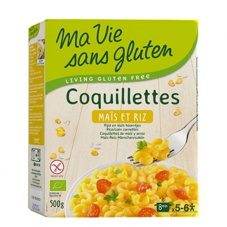 Produse - Melcisori din porumb și orez fără gluten 500g