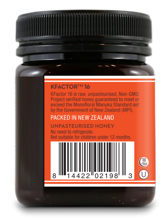 Miere de Manuka KFactor 16 RAW 250g [1]