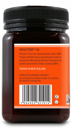 Miere de Manuka KFactor 16 RAW 500g [1]