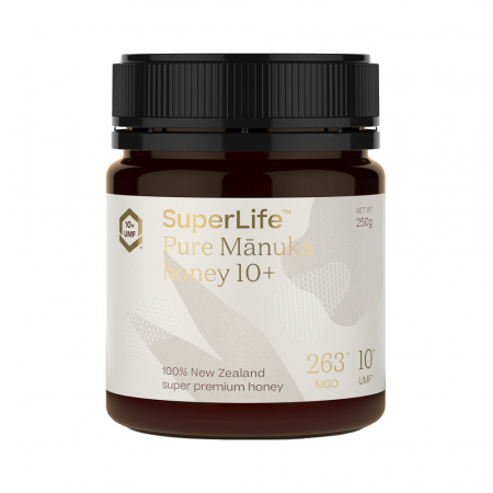 Unturi si creme tartinabile - Miere de Manuka SuperLife UMF 10+ | MGO 263+, 250 gr
