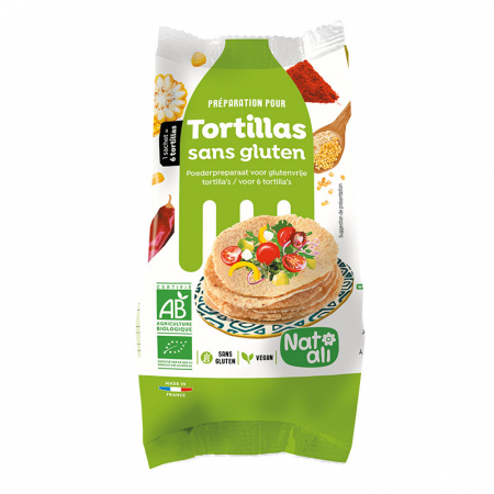 Produse - Mix pentru tortilla fara gluten, bio, 200g, Nat-ali                                                 