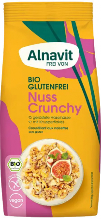 Alimente - Musli crocant cu alune de padure fara gluten, bio, 300g Alnavit                                     