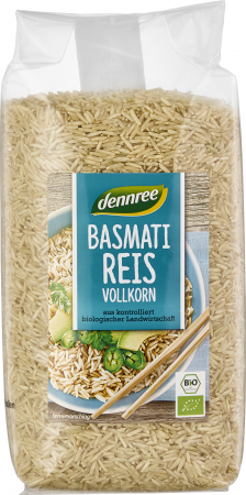Produse - Orez basmati brun bio 1 kg Dennree                                                                  