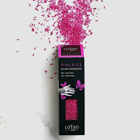 Produse - Orez basmati roz cu sfecla Glam Wedding, bio, 300g, Lotao                                           