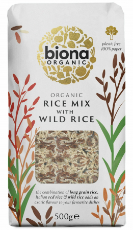 Produse - Orez mixt cu orez salbatic bio 500g Biona                                                           