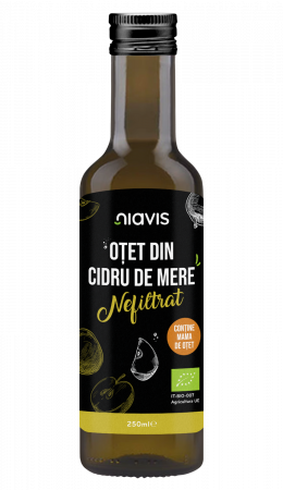 Produse Alimentare - Otet din Cidru de Mere Nefiltrat Ecologic/BIO 250ml