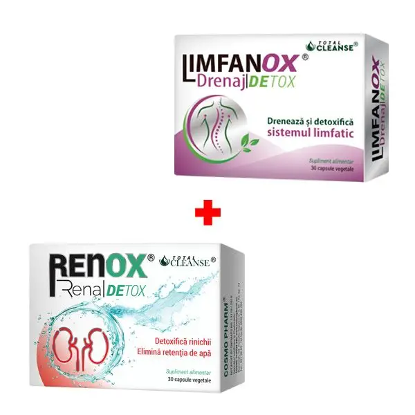 Capsule & Comprimate - Pachet Picioare Umflate – Curata Limfa, Elimina Apa