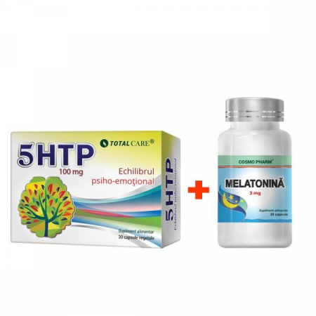 Produse - Pachet Serenity – Pentru Somn Linistit si Stare de Calm, Cosmo Pharm